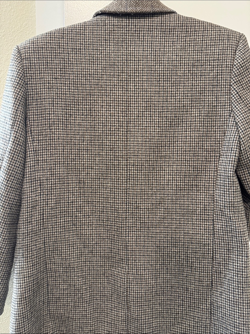 Sandro Woven Houndstooth oversized Blazer - Picture 7 of 7